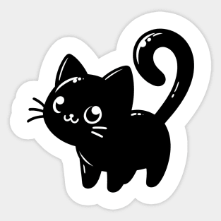 BLACK CAT Sticker